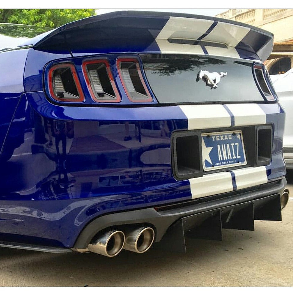 FORD Mustang Rear Diffuser 20102014 (GT500) DiffusersandMore