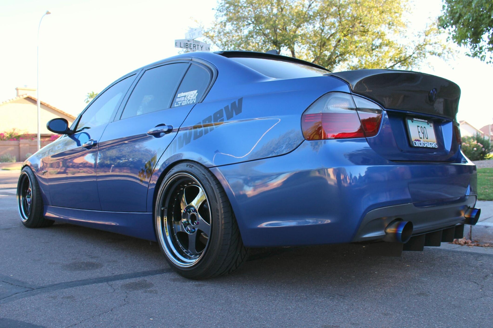 BMW E90 E92 E93 335I Rear Diffuser DiffusersandMore