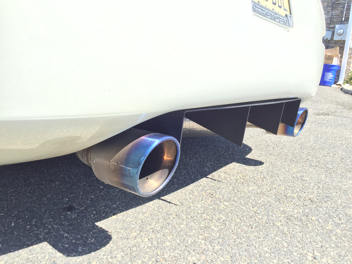 NISSAN 350Z Rear Diffuser – DiffusersandMore