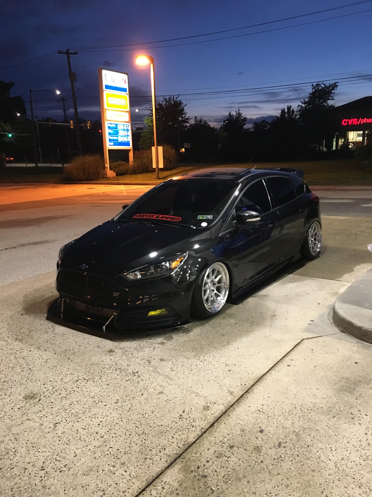 Ikon Motorsports Compatible with 13-14 Ford Focus ST Coated Textured Matte Black Front Lip & Splitter Rod Ikon Motorsports Compatible with 13-14 Ford Focus ST Coated Textured Matte Black Front Lip & Splitter Rod